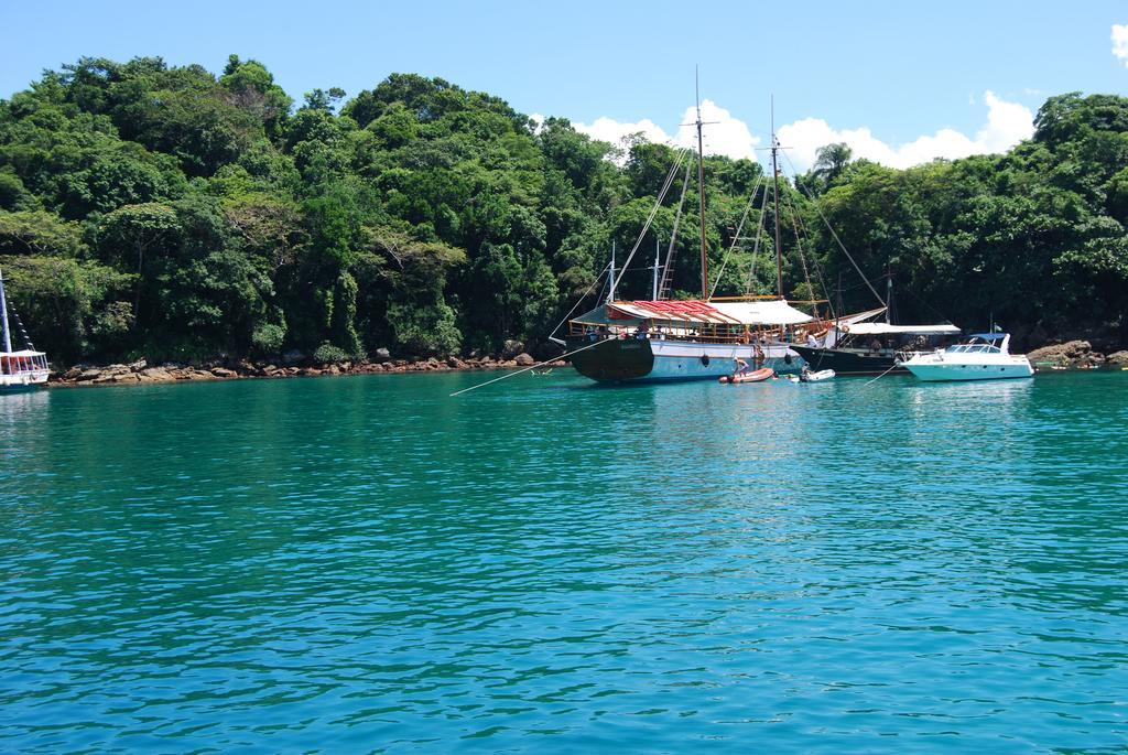 Pousada Agua Viva Vila do Abraao Bagian luar foto